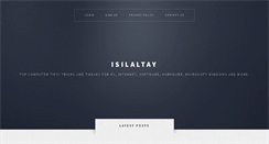 Desktop Screenshot of isilaltay.com