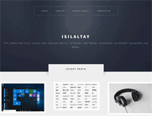 Tablet Screenshot of isilaltay.com